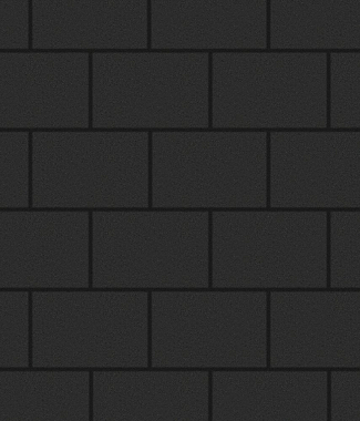 Тротуарная плитка ПРЯМОУГОЛЬНИК - Стандарт Черный