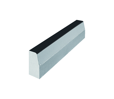 Бордюр дорожный 1000*300*150мм Гранит Черный с неполным прокрасом